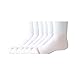 Gold Toe Girls Turn Cuff Socks, 6-Pairs, White, Youth Large
