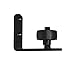 Small Black Bottom Guide Stay Roller Adjustable for Barn Door Hardware