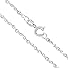 Honolulu Jewelry Company 925 Sterling Silver 2mm Cable Chain Necklace for Women Tarnish Resistant - Made in Italy (36 Inches)