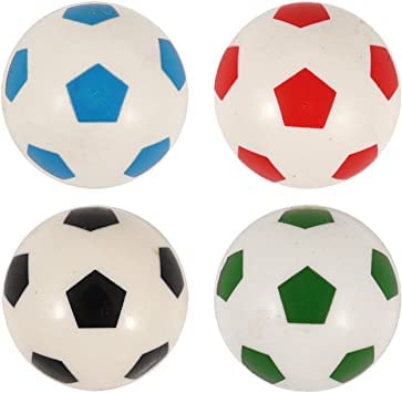Henbrandt 30 x Bouncy Footballs - Boys Party Bag Fillers