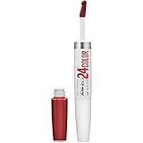Maybelline New York Super Stay 24, 2-Step Lip Color, Everlasting Wine 005
