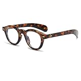 NIDOVIX Round Blue Light Glasses for Men Women