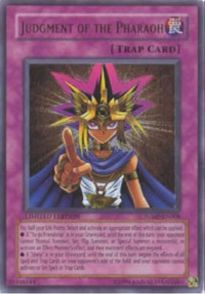 Amazon Com Yu Gi Oh Judgment Of The Pharaoh Jump En008 Shonen Jump Magazine Promos Promo Edition Ultra Rare Toys Games