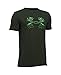 Under Armour Boys' UA Antler Logo T-Shirt Youth Large Artillery Green