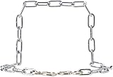 Merriway BH02252 Link Basin Chain with S Hook 300mm Chrome Plated view 4