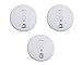 Kidde RF-SM-DC Wireless Interconnect Battery-Operated Smoke Alarm (Pack of 3)