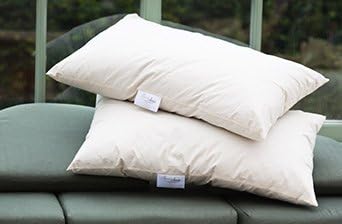 Alpaca Annie 100% Alpaca Fibre filled pillow offering a balance between support and comfort (72cm x 42cm Standard size)