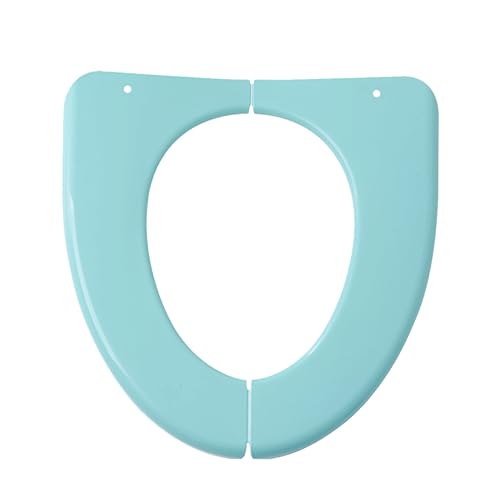 SOIMISS 1pc Portable Folding Toilet Training Seat Cover Cushion Pad for Travel Home Use Non- Plastic Potty Seat for Adults Green