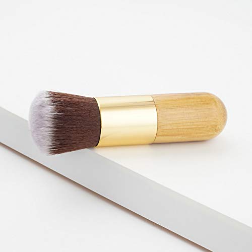 Pro 1pc Makeup Brushes Powder Foundation Eyeshadow Eyeliner Lip Makeup Brush AR1 (Model - Powder head)