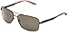 Carrera Men's Ca8014s Rectangular, Matte Black & Gray Polarized, 61 mm