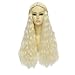 Harvest Game of Thrones Cosplay Daenerys Targaryen Khaleesi Barbarian Long Curly Wig