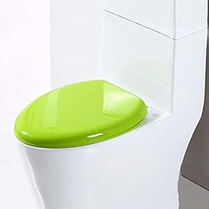 Toilet cover kleur toilet cover plaat universele PP board toilet cover accessoires ouderwetse verdikte cover, groen – U