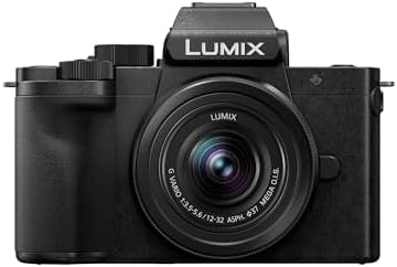 Lumix DC-G100DKEGK Cámara Micro Cuatro Tercios Sin Espejo con Lente Lumix G Vario F3.5-5.6, 20.3MP, Vídeo 4K 30p y FHD 60, Cámara Vlogging, Monitor Ángulo Libre, USB-C, Negro