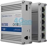 Teltonika RUT300 Industrial Ethernet Router 5x Port PoE USB I/O RutOS view 6
