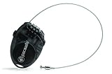 Pacsafe Unisex Retractasafe 100 Retractable Cable Lock Smoke One Size