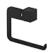 Marmolux Acc Burghead Collection 20832B-BL Bathroom Toilet Paper Holder/Towel Holder Stainless Steel, Black