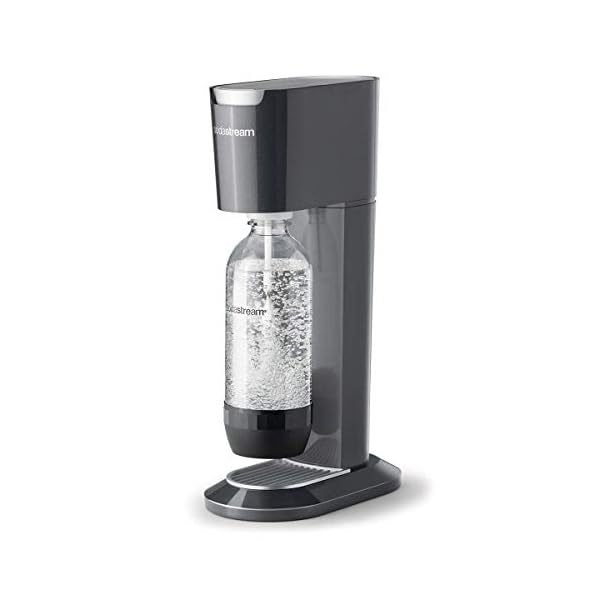 SodaStream Genesis Sparkling Water Maker Machine includes a 1 Litre Reusable BPA Free Water Bottle for Carbonating and…