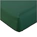 Mellanni Queen Fitted Sheet - Iconic Collection Bedding Sheets with up to 16 inch Deep Pocket - Soft & Cooling - Fade & Stain Resistant - 1 PC (Queen, Emerald Green)