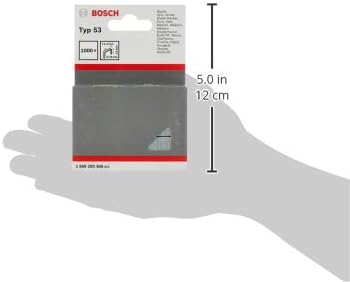 Bosch Professional 1000x Fine Wire Staple Type 53 (Natural Materials, Textiles, Carton, 11.4 x 0.74 x 14 mm - Image 5
