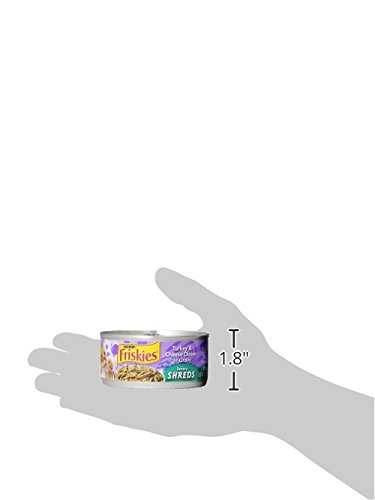FRISKIES SHREDDED TURKEY & CHEESE DINNER IN GRAVY 5.5 OZ
