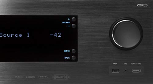 Cambridge Audio CXR120 AV Receiver 7.2 with 4K Support, HDMI, and Amplifier