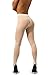 sofsy Ultra Soft Italian-Made Women's Microfiber Tights | Solid Color High Waist Pantyhose Invisibly Reinforced Toes | Cream - Medium