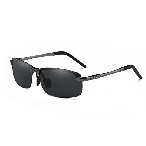 MOORAY Polarized Sunglasses for Men UV Protection Mens Sport Sunglasses for Driving Fishing - Thumbnail 2