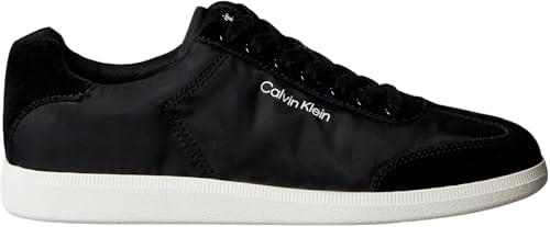 Cupsole Sneaker Hombre Low Laceup con Cordones, Negro (CK Black), 40