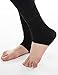 Diravo Womens Fleece Lined Leggings Thick Basic Black Soft Elestic Leggings 2 Pack