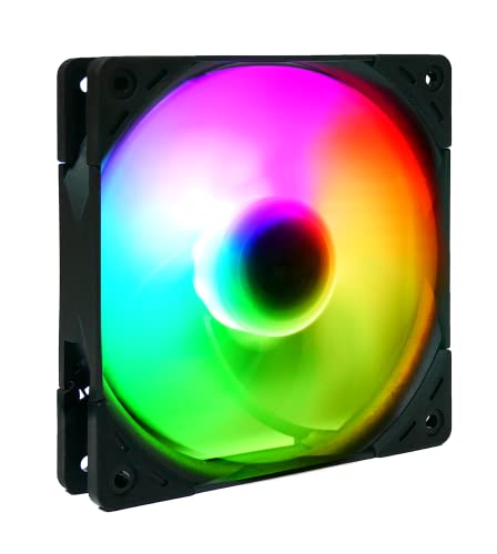 Scythe Kaze Flex 120mm ARGB Fan, Quiet Case Fan for