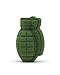 Convenient Gadgets & Gifts 3D Grenade Ice Cube Mold, Silicone, Green, 1 Piece