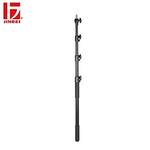 JINBEI HD-230 Monopod 7.5ft / 230cm Telescoping Reflector Holder Arm, Holding 31 to 90 inch Reflector Disc - Thumbnail 5