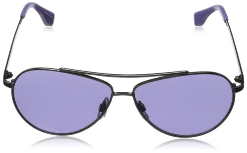 Isaac Mizrahi Sunglasses 16 30 Aviator Sunglasses,Gunmetal,59 mm