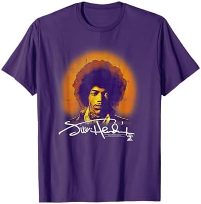 Amazon.com: Jimi Hendrix Official Black Spiral T-Shirt : Clothing