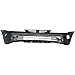 MBI AUTO - Primered, Front Bumper Cover for 2001 2002 Honda Accord Sedan, HO1000196