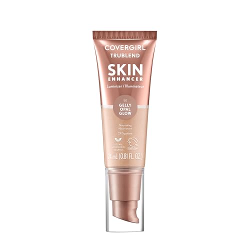 CoverGirl TruBlend Skin Enhancer, Opal Glow, Luminizer, Glowy Finish, Flexible…