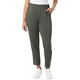 32 Degrees Womens Pull-On Knit Pant M Clover Green