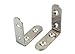 Smart&Cool ® Stainless steel angle code right angle, 4 hole, 18mm x 40mm x1.7mm（thick） (50PCS)