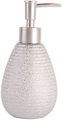 MSV Soap Dispenser, Silver, 8.6 x 6 x 18.5