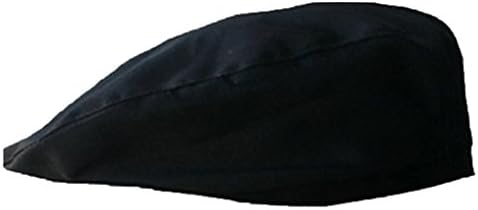 Anshinto Stylish Unisex Men Women Chef Hat Catering Baker Kitchen Cook Duckbill Beret Golf Caps (A)