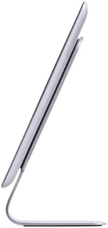 Elegant Slope stand - mount (for 10 inch tablets) by Dekke. Compatible with iPad Air + all 10 inch iPads Google Nexus Samsung Galaxy Tab +, aluminum universal minimal powered by suction