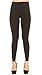 Just One Women's Peach Feel Printed and Solid Full Length Leggings