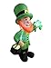 Joiedomi 6FT St Patrick Standing Leprechaun Inflatable for Yard Garden Decorations, Indoor and Outdoor Theme Party Decoration, Yard, Garden, Lawn Ornaments with LED Light Build-in