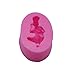 Teanfa Mini baby molds for fondant , Baby Silicone Cake Decorating Mold (A)