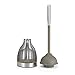 Polder BTH-6318-47T Stainless Steel Toilet Plunger Caddy, Includes Plunger, 5.6