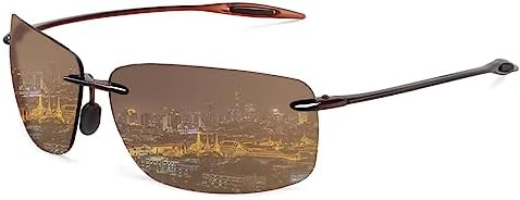 MAXJULI Sports Polarized Sunglasses for Big Heads Men Women  display picture 2