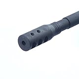 HawksTech Model 10 Tactical Competition Compact Style Steel Muzzle Brake Pressure Reducer Device with Crush Washer - 5/8