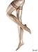 Falke Shelina 12 Denier Shimmer Stay-Up Thigh Highs, Large, Black
