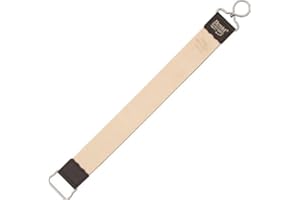 Herold Solingen Razor Strop,Nickel Plated Swivel And Handle,19.25in