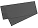 Body Pillow Cover 20x54 Pillowcase, 100% Luxury Egyptian Cotton, 300 Thread Count, 21 x 60 Inch, Gray